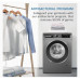 Washing Machine: Bosch 10.5/6 KG Inverter Front Load Washer Dryer with LED TOUCH DISPLAY (WNA2E4U1IN,Cast Iron Grey)